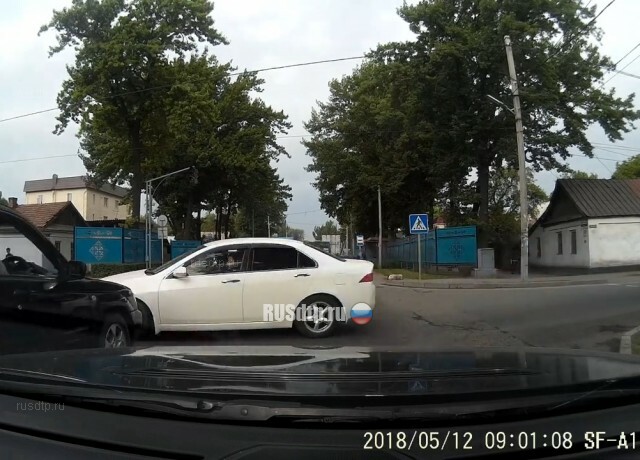 ДТП на светофоре в Бишкеке
