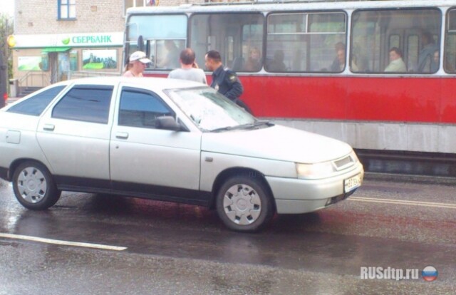 В Чебоксарах ВАЗ-2110 сбил девочку на переходе 