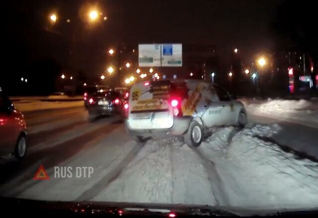 ДТП на Московском шоссе в Санкт-Петербурге