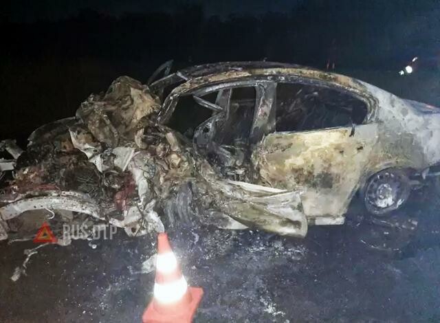 Оба водителя погибли в огненном ДТП в Самарской области 