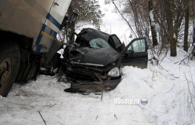 Погиб пассажир Приоры 