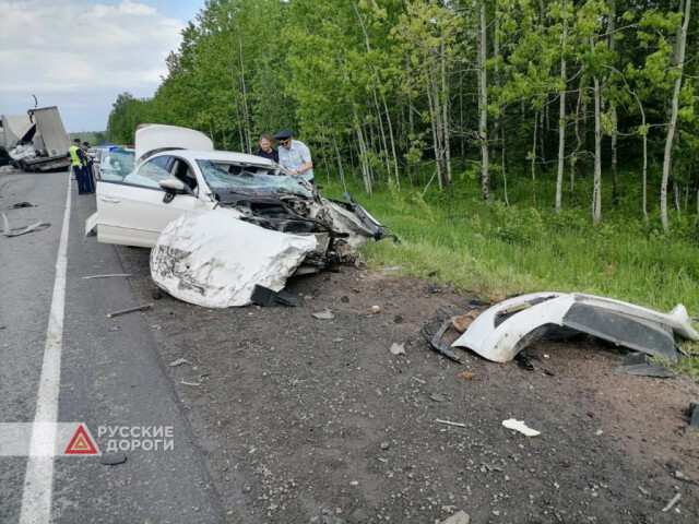 У водителя вытекли глаза в результате ДТП на трассе М-5 