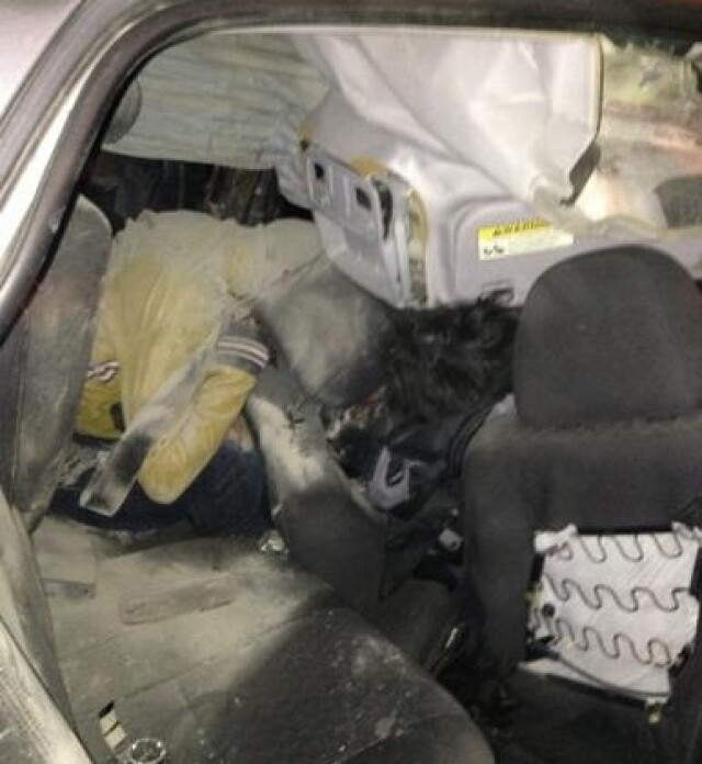 Трое молодых погибли в аварии 