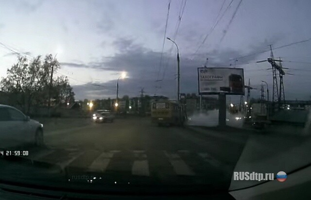 Пьяный угнал автобус в Иркутске
