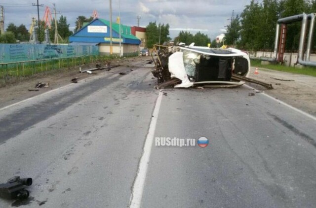 В поселке Белый Яр в ДТП погиб пьяный водитель 