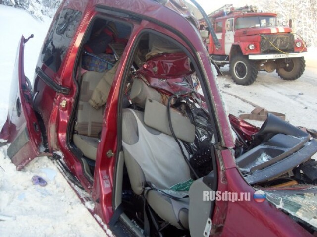 В Карелии на М-18 погибла семья 