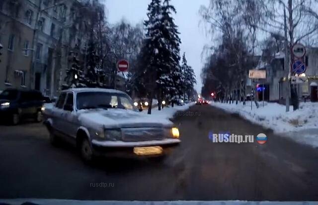 ДТП в снежном Белгороде