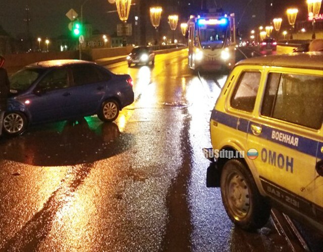 ДТП с участием ОМОНа в Петербурге 