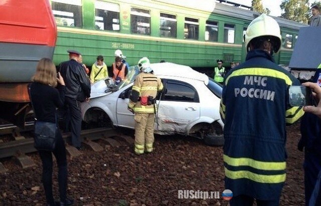 Авария на переезде в Щербинке 