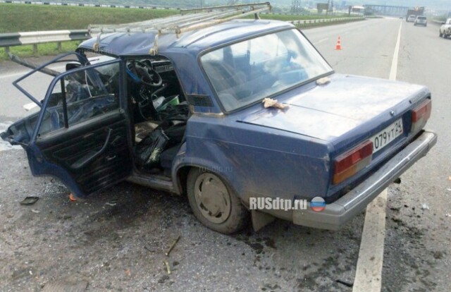 Водитель «Жигулей» погиб в ДТП на Северном шоссе в Красноярске 