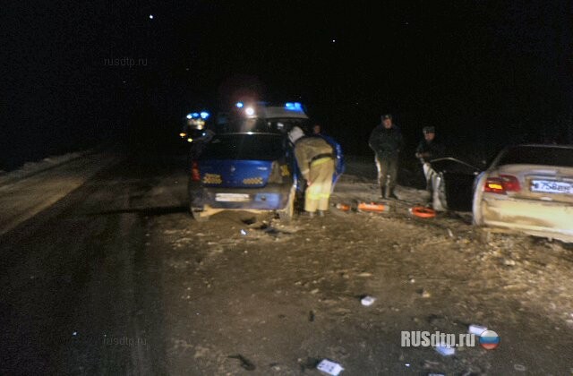 Две пассажирки такси погибли в ДТП на автодороге Ярославль — Углич 