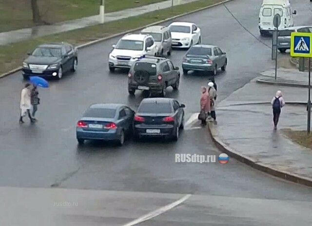 Не поделили дорогу в Волгограде