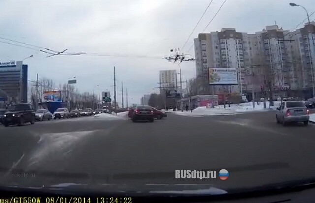 Не уступил дорогу 