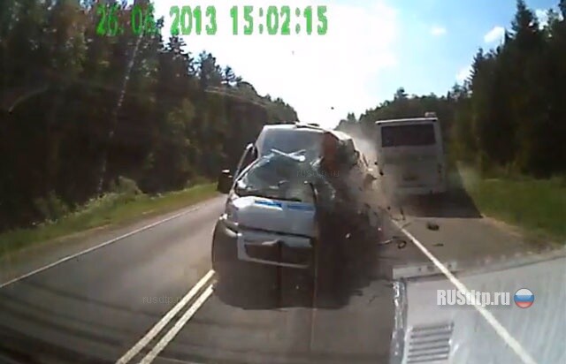 ДТП у Синей Осоки (видео) 