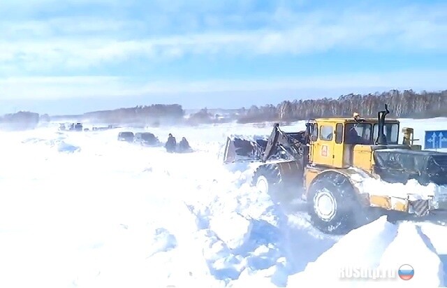 В снежном плену 
