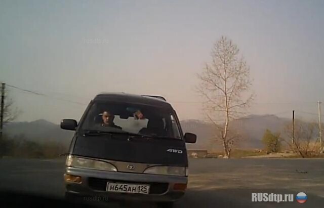 Пьяный вылетел со встречки 