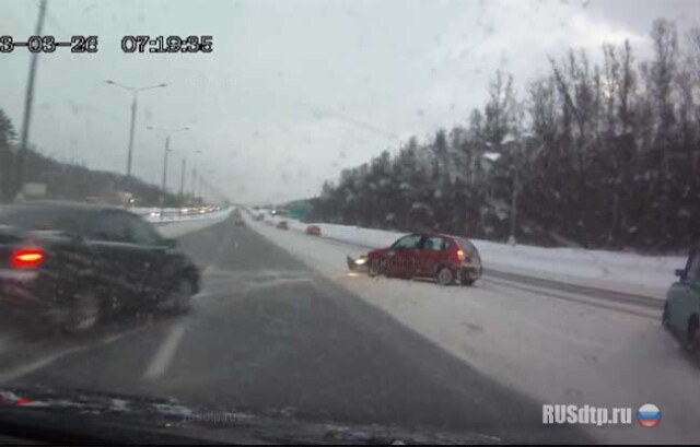 ДТП на Симферопольском шоссе М2 