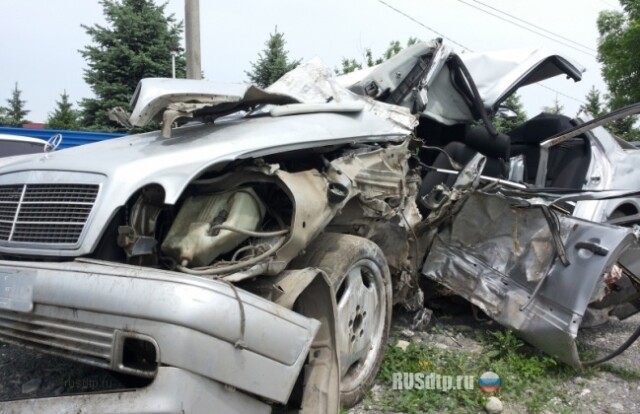 Врезался в дерево и погиб 