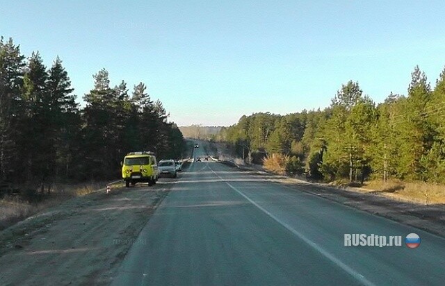 Врезалась в газопровод 