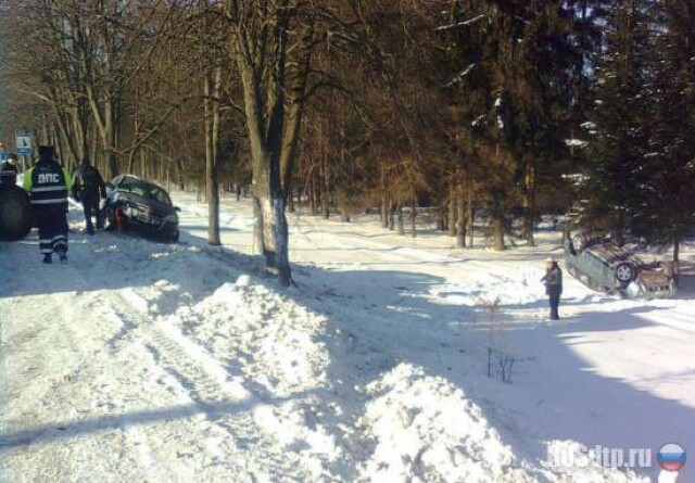 Под Минском Опель поддал Ниссану 