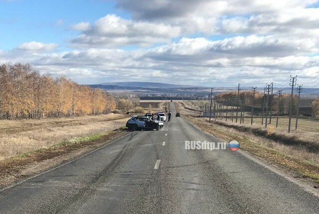 В Башкирии водитель «девятки» погиб, выехав на встречную полосу 