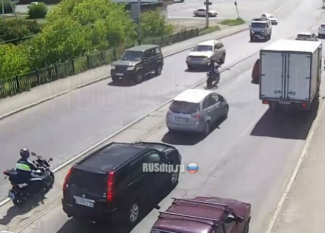 17-летний мотоциклист пытался скрыться от полиции в Бийске