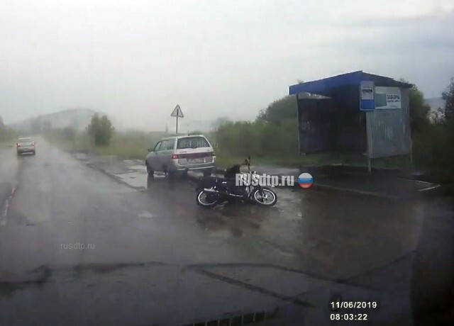 Лихой мотоциклист