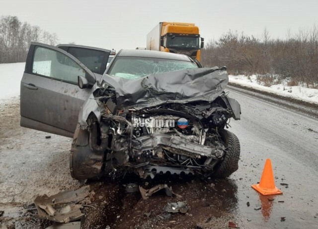 Женщина погибла в тройном ДТП на трассе М-5 в Башкирии 