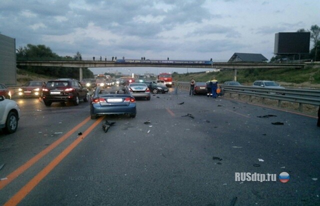 Массовое ДТП в Истринском районе 