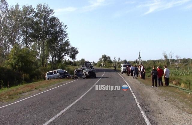 В Алтайском крае в крупном ДТП погиб мужчина и пострадала семья 
