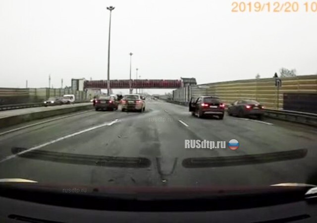 ДТП с участием BMW на Московском шоссе