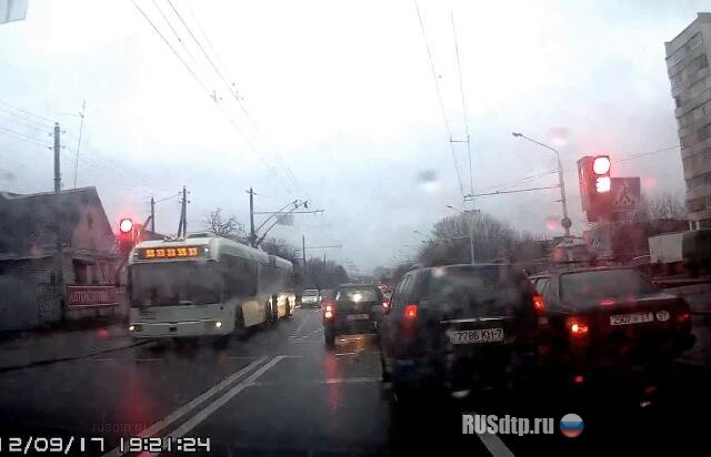 Авария в Минске 