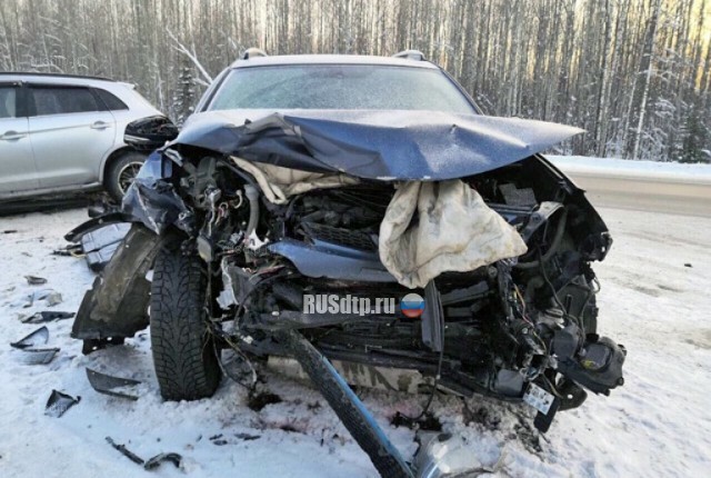 Смертельное ДТП произошло на трассе Тюмень — Ханты-Мансийск 