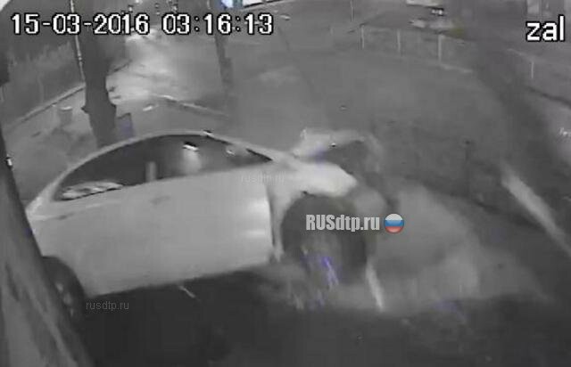 \»Одержимая\» машина попала на камеру в Калининграде