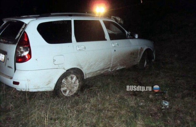 Непристегнутый водитель погиб при опрокидывании автомобиля 