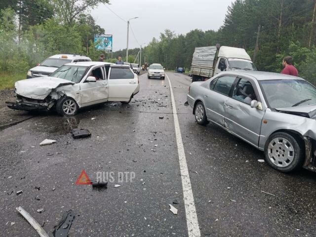 Пьяный водитель устроил массовое ДТП в Бийске 