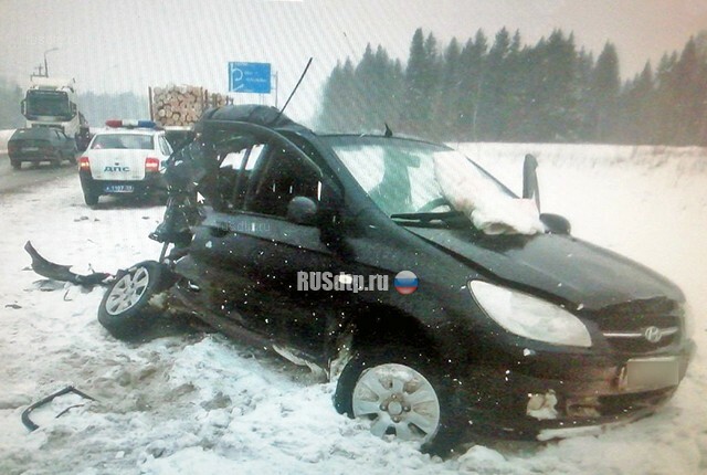 На трассе Пермь — Екатеринбург в ДТП с лесовозом погиб мужчина 