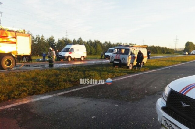 13 человек погибли в ДТП с участием автобуса в Татарстане 