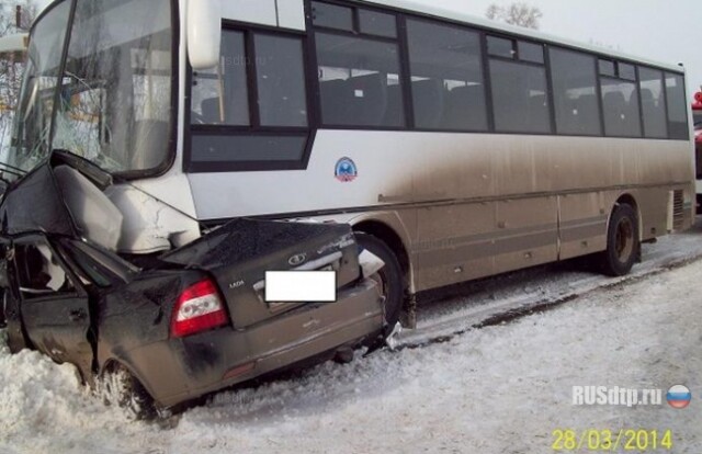 Фатальное боковое на трассе Чебоксары-Сыктывкар 