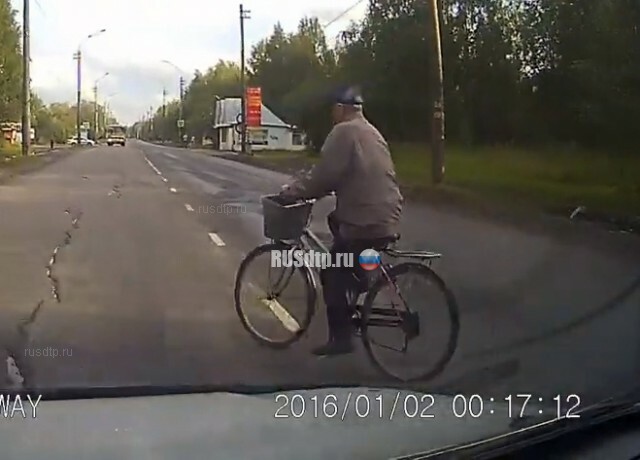 ДТП с велосипедистом в Архангельске