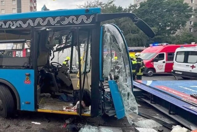 Более 20 человек пострадали в ДТП с участием автобуса в Москве