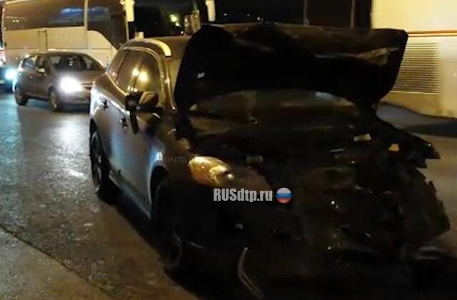 Массовое ДТП на Кутузовском проспекте. Видео с регистратора