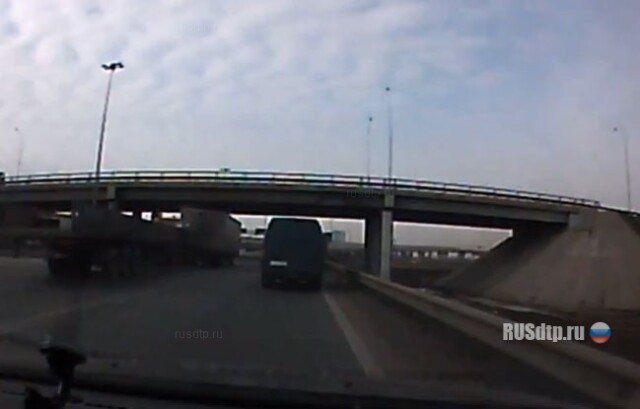 ДТП на питерской КАД 