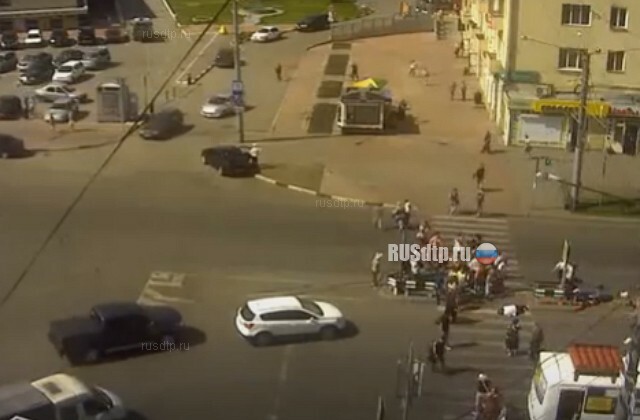В Новокузнецке водитель сбил пешеходов