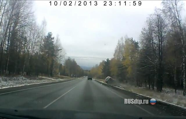 Ушла в кювет 