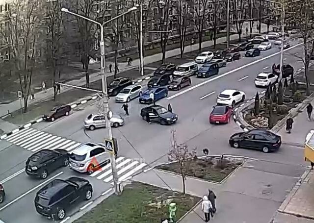 Разборки на дороге в Харькове