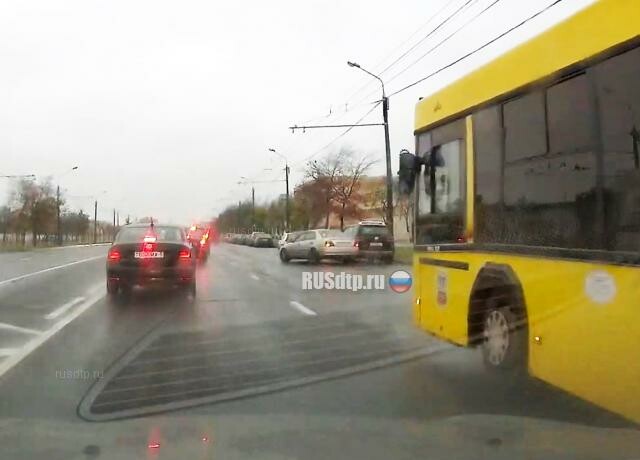 ДТП в Минске на улице Радиальная