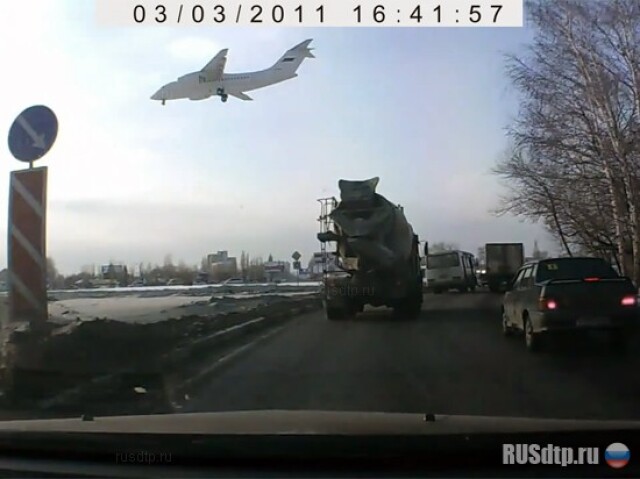 Авария на видеорегистратор в Воронеже 