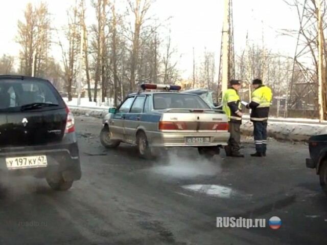 ДТП на Рябовском шоссе в Петербурге 