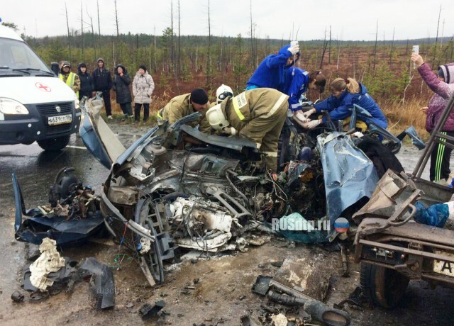 Двое погибли в ДТП на трассе «Тюмень — Ханты-Мансийск» 